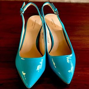 Liz Claiborne turquoise 7.5 heels